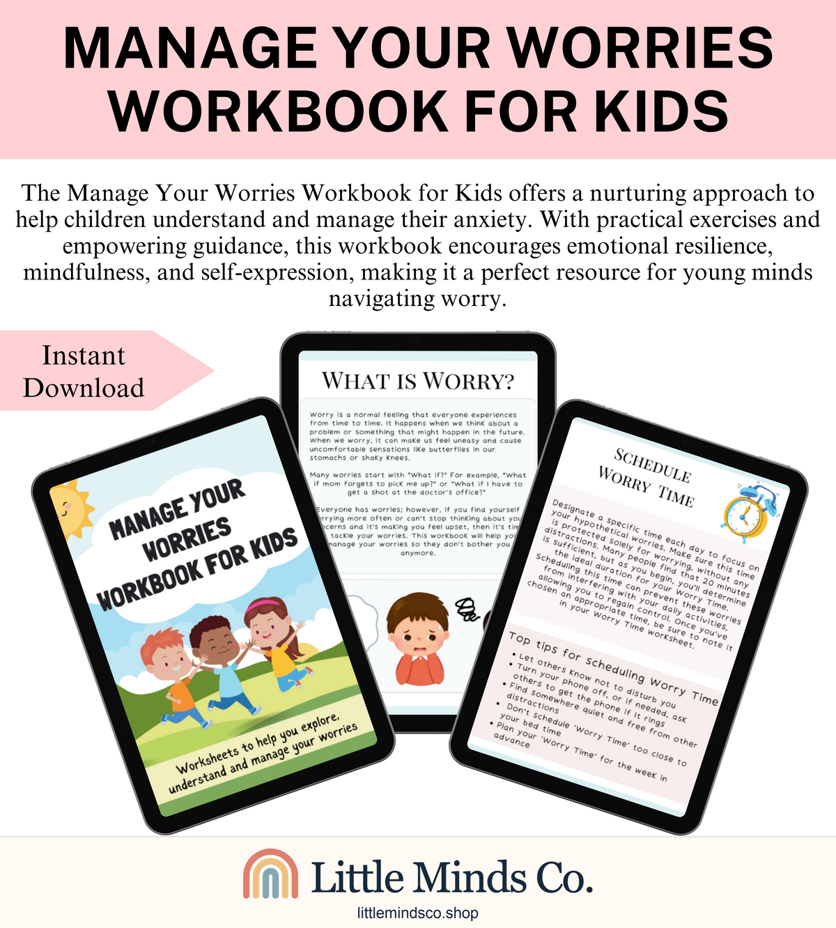 Manage Your Worries Workbook