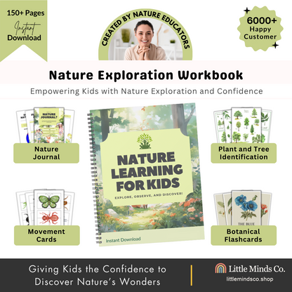 Kids Nature Exploration Workbook