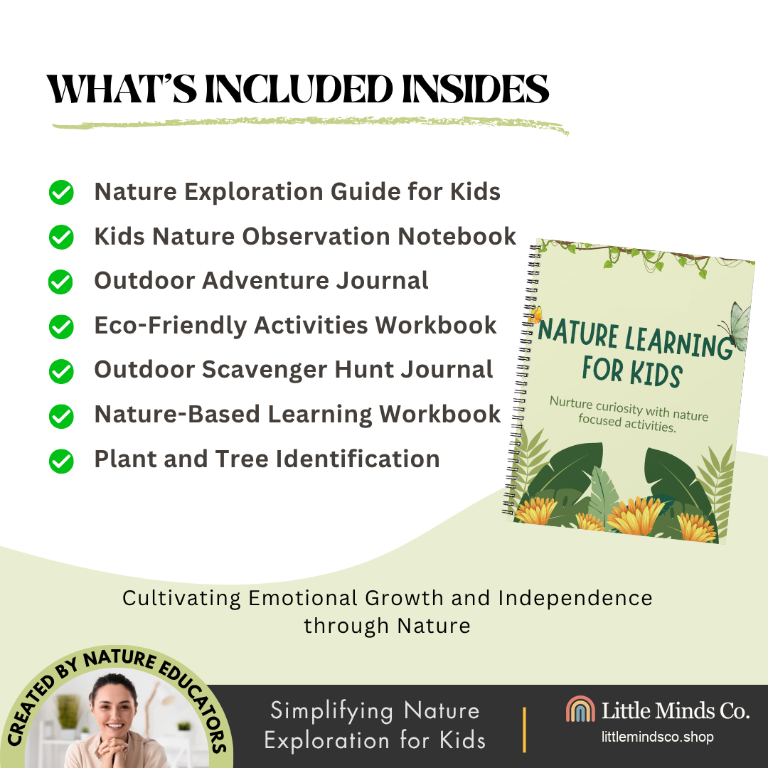 Kids Nature Exploration Workbook