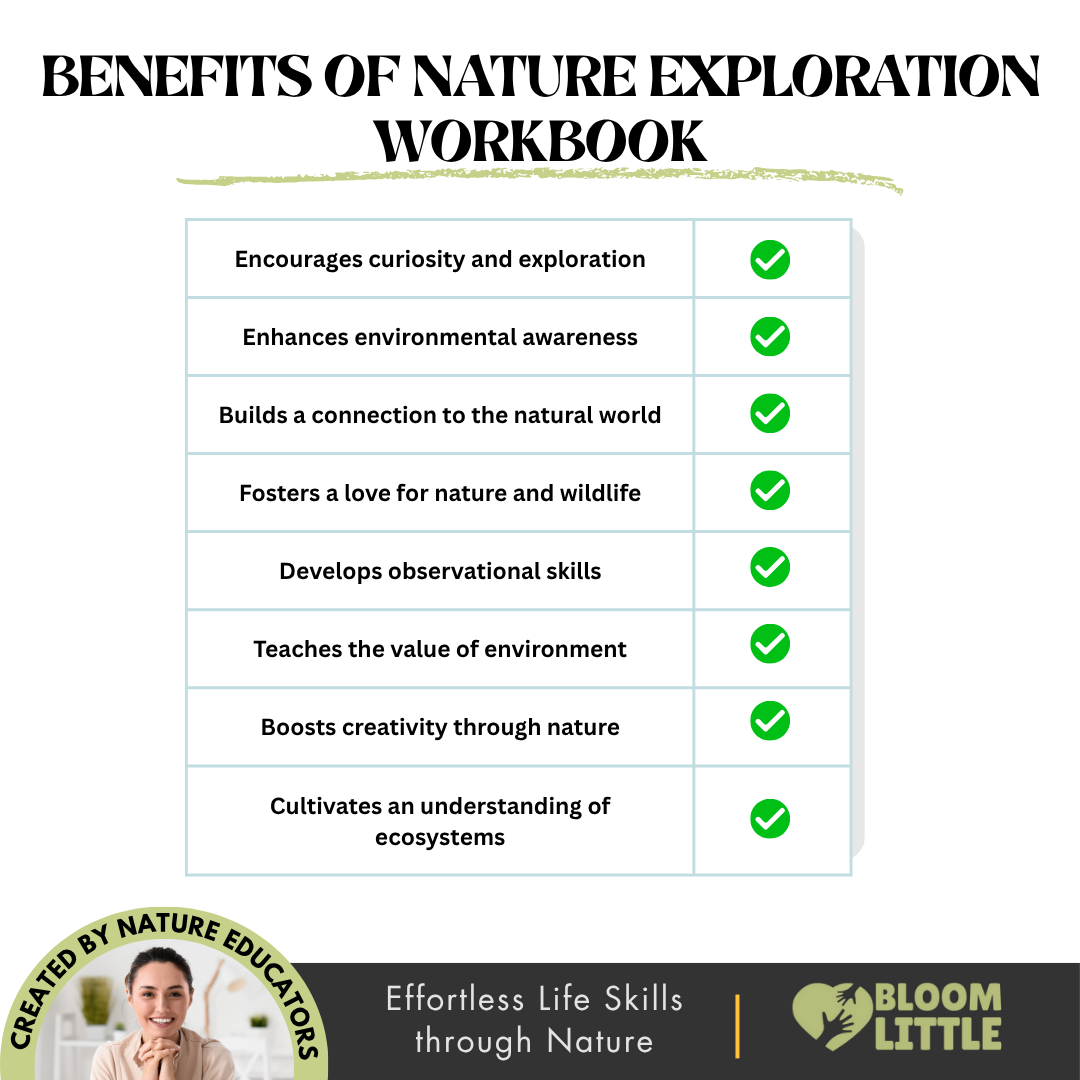 Free Nature Exploration Workbook