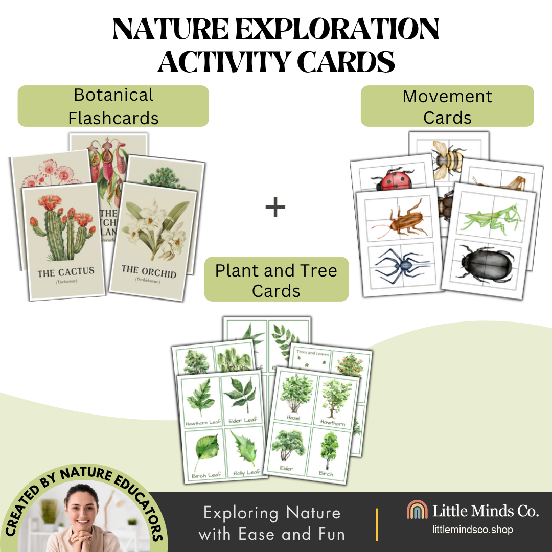 Kids Nature Exploration Workbook