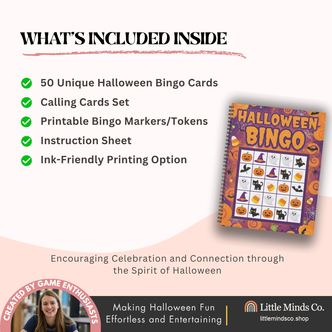Halloween Bingo Game