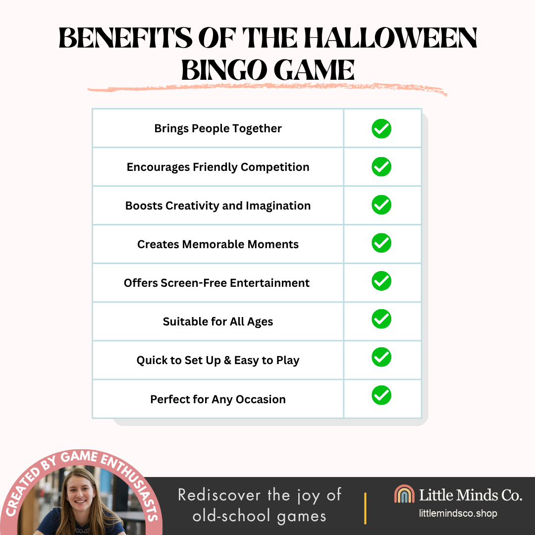 Halloween Bingo Game