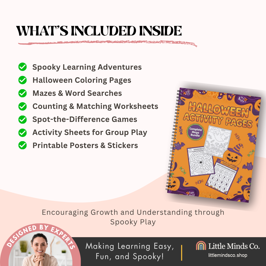 Kids Halloween Activity Bundle