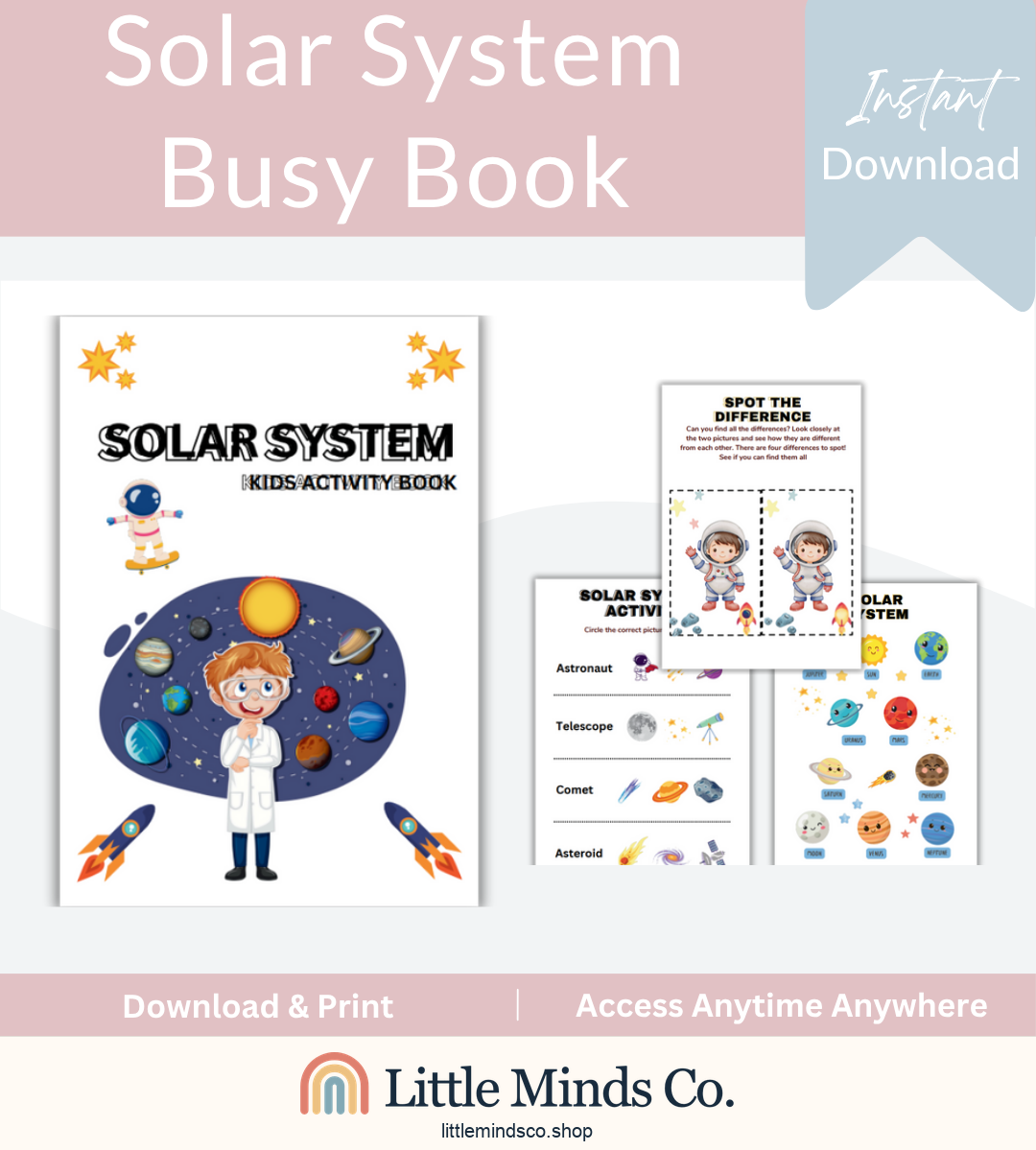 Solar System Busy Book