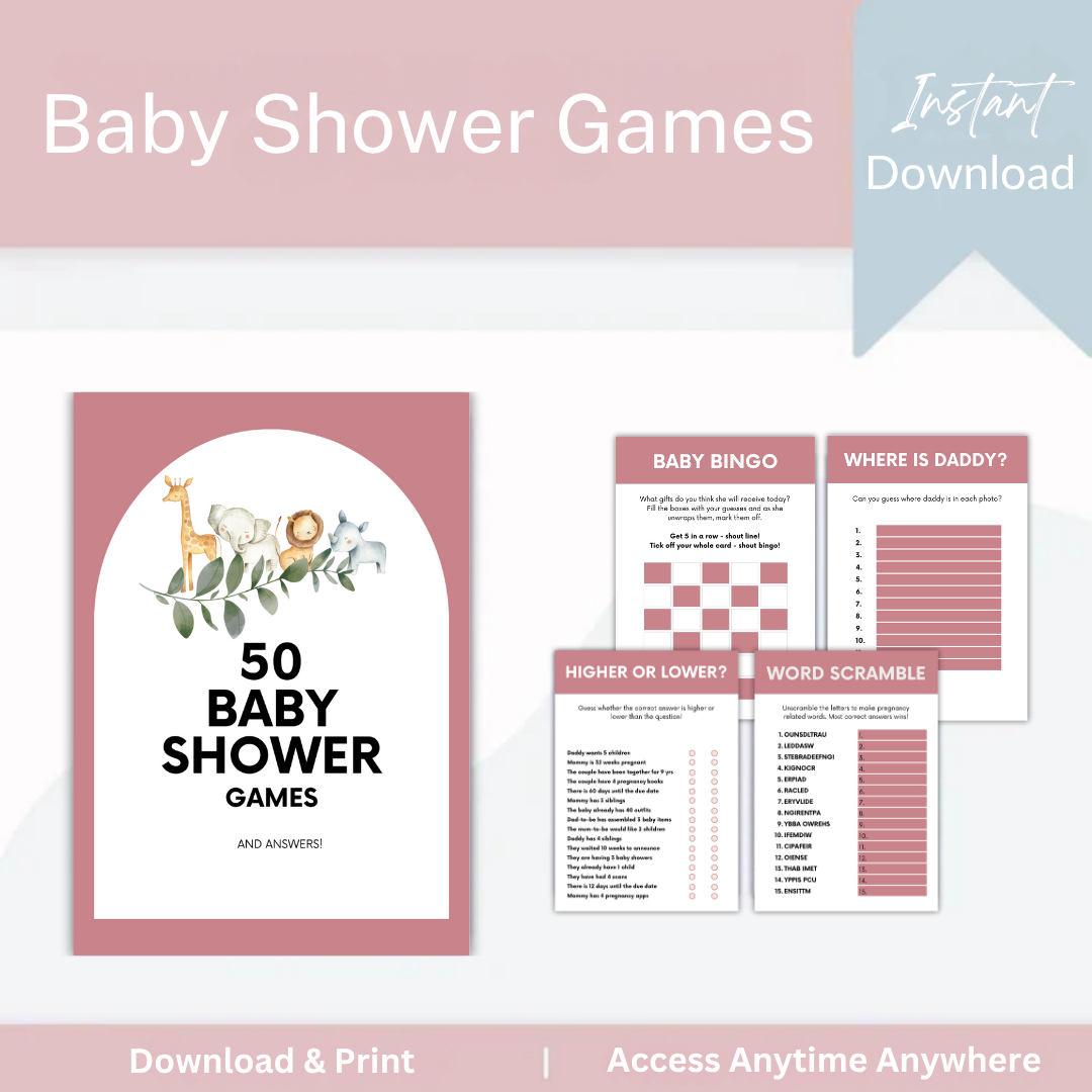 Baby Shower Games