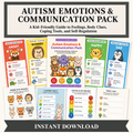 Autism Emotions & Communication Pack