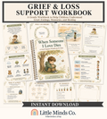 Grief & Loss Support Workbook for kids